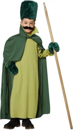 dressforfun Zauberer-Kostüm Jungenkostüm Waldmagier, Waldmagier-Outfit in abgestimmten Grüntönen