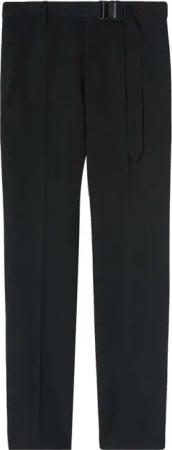 Off-White - Belted Slim-Fit Trousers - Größe 48 - schwarz