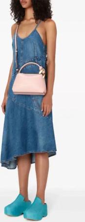 J.W.Anderson - Asymmetric Cotton Denim Dress - Größe 6 - blau
