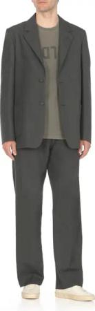 Golden Goose - Grey Virgin Wool Jacket - Größe 48 - grau