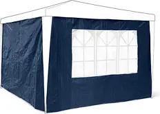 2 relaxdays Pavillon-Seitenteil, blau