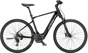 KTM MACINA CROSS SX 20, 9 Gang Kettenschaltung, Herrenfahrrad, Diamant, Modell 2024, 28 Zoll 60 cm flaming black (grey+orange)