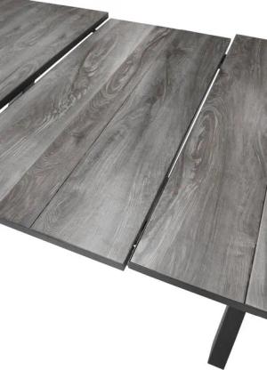 Destiny Esstisch GARDA, (160/ 210x75x100cm), Aluminium Keramik