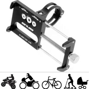 CoolGadget Handy-Halterung GUB G85 Lenker, (bis 6,2 Zoll, Smartphone Handy Halter für Motorrad Bike Roller Scooter)