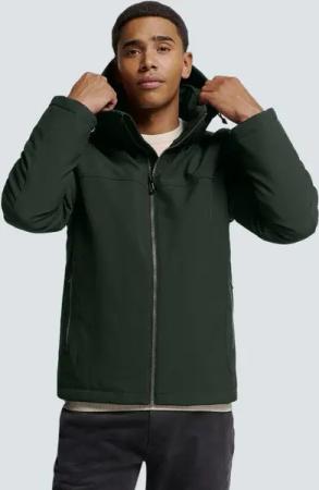 NO EXCESS Softshelljacke No Excess Softshell-Kapuzenjacke
