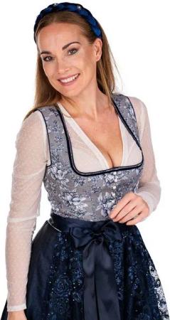 MarJo Dirndl Midi Dirndl 2tlg. - RITA - helltaupe/deep ocean