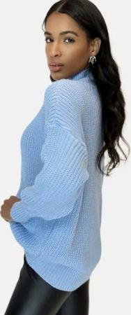 Elara Strickpullover Elara Damen Strickpullover Hoherkragen (1-tlg)