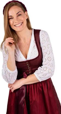 MarJo Dirndl Midi Dirndl 2tlg. - ESLARN - mahagoni