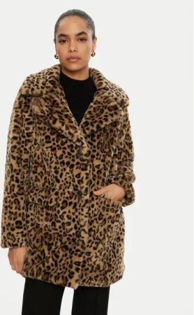 Vero Moda Pelzmantel Lissy 10328799 Braun Loose Fit