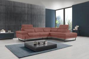 Egoitaliano Ecksofa "Queenie, extravagantes Sofa mit erstklassigem Sitzkomfort", mit verstellbarer Armlehne und Kopfteilen für Wohlfühlkomfort