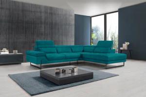 Egoitaliano Ecksofa "Queenie, extravagantes Sofa mit erstklassigem Sitzkomfort", mit verstellbarer Armlehne und Kopfteilen für Wohlfühlkomfort