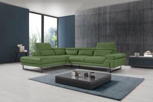 Egoitaliano Ecksofa "Queenie, extravagantes Sofa mit erstklassigem Sitzkomfort", mit verstellbarer Armlehne und Kopfteilen für Wohlfühlkomfort