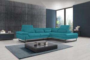 Egoitaliano Ecksofa "Queenie, extravagantes Sofa mit erstklassigem Sitzkomfort", mit verstellbarer Armlehne und Kopfteilen für Wohlfühlkomfort