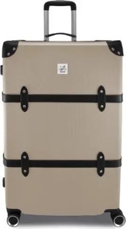 Semi Line Großer Koffer T5674-4 Goldfarben