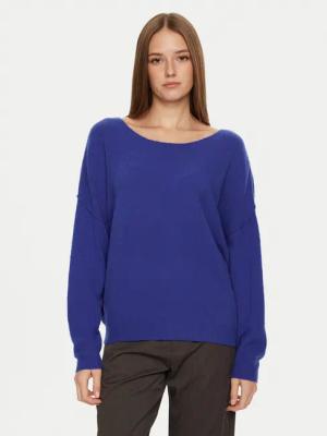 American Vintage Pullover Damsville DAM225H24 Blau Loose Fit