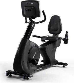 ATLETICA Crosstrainer-Ergometer ReCline, Training im Halbliegen, Dualer Riemenabtrieb
