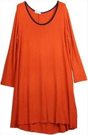 BZNA A-Linien-Kleid Wollkleid Lana Wolle Strickkleid Tunika