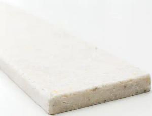 Mosani Sockelfliese Marmormosaik Sockel elfenbein matt / 10 Matten