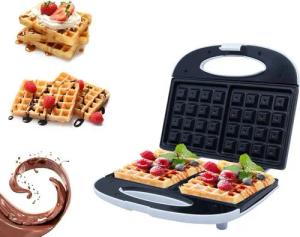 Adler Waffeleisen Waffeleisen 700W in weiß Adler AD311