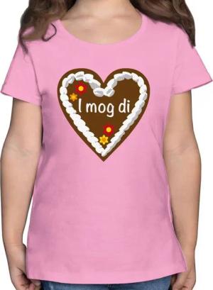 Shirtracer T-Shirt Lebkuchenherz I mog di Mode für Oktoberfest Kinder Outfit
