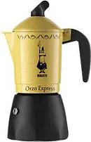 BIALETTI Orzo Express Espressokocher gelb, 4 Tassen