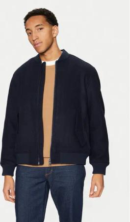 Mustang Bomberjacke Byron 1015902 Dunkelblau Regular Fit