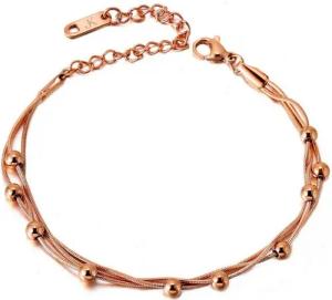 Kim Johanson Armband Dream (1-tlg), verstellbar, mit Kugeln aus Edelstahl, modern & leicht