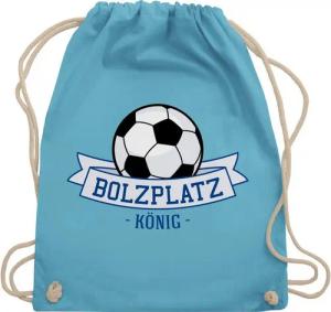 Shirtracer Turnbeutel Bolzplatz König, Kinder Sport Kleidung