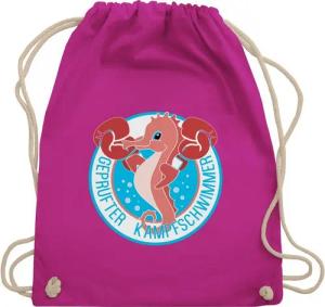 Shirtracer Turnbeutel Seepferdchen, Kinder Sport Kleidung
