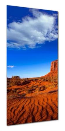 Wallario Duschrückwand Monument Valley am Abend I, (1-tlg)