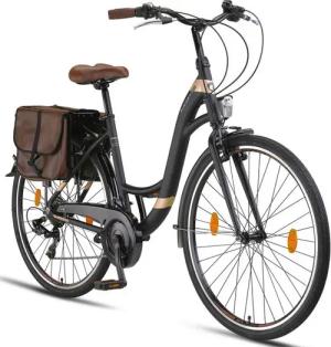 Licorne Bike Cityrad Licorne Bike Stella Plus Premium City Bike in Zoll Aluminium Fahrrad
