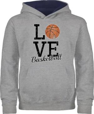 Shirtracer Hoodie Love Basketball Kinder Sport Kleidung
