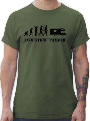 Shirtracer T-Shirt Evolution Camper Evolution Outfit