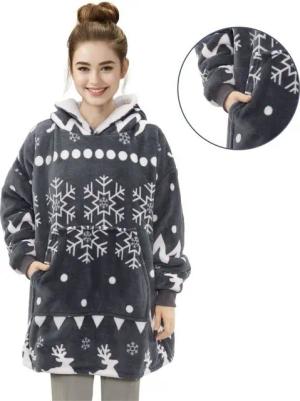 HOMELEVEL Sweatjacke Unisex Sweatshirt Hoodie Pullover - Pulli mit Kapuze für Kinder (1-tlg)