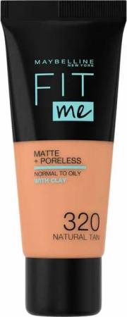 MAYBELLINE NEW YORK Foundation Fit Me Matte Poreless Foundation 320 Natural