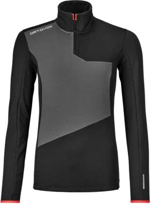 Ortovox Fleece Light Zip Neck W Damen (Schwarz XS Größe)