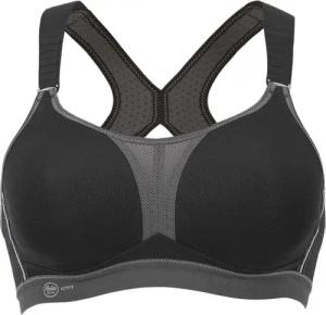 Anita DynamiX Star Sport-BH Damen Sport BH (Schwarz 80D Größe) Laufbekleidung