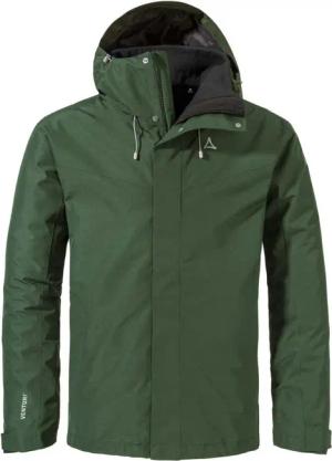 Schöffel 3in1 Jacke Style Okere MNS Herren (Dunkelgrün 46 Größe)