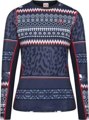 Kari Traa Lilja LS Damen (Dunkelblau S) Sale