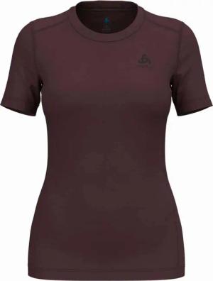 Odlo Merino 200 Bl Top Crew Neck S/S W Damen (Dunkelrot S Größe)