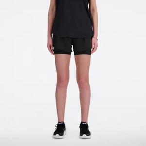 New Balance RC Seamless 2 in1 Short 3 Damen (Schwarz S Größe)