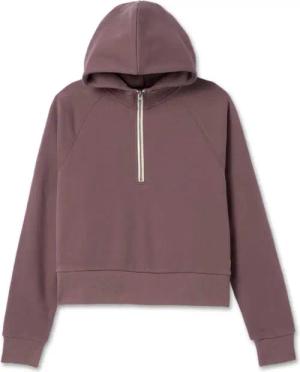 VUORI Restore Half Zip Hoodie Damen (Beere L Größe) Sale