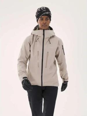 Arcteryx Alpha SV 3L Gore-Tex Pro Jacke W Damen (Beige XS Größe) Regenjacken