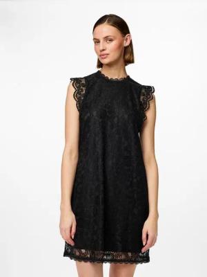 pieces Spitzenkleid PCOLLINE SL LACE DRESS NOOS