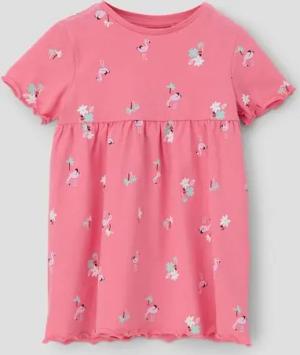 s.Oliver Jerseykleid Kleid mit Raffung Raffung