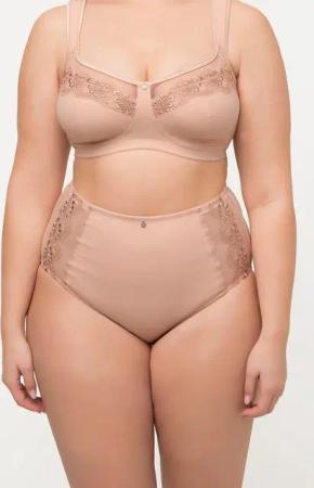 Ulla Popken Miederhose Shaping-Miederhose High Waist seitliche Spitze
