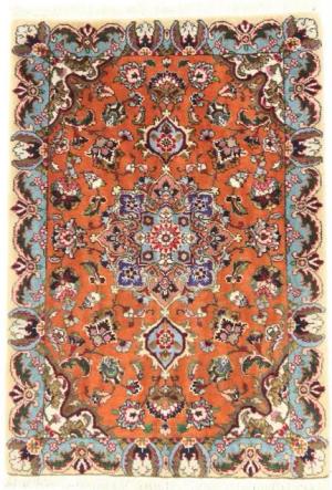 Nain Trading Orientteppich Täbriz 58x82 Handgeknüpfter Orientteppich / Perserteppich, rechteckig, Höhe: 10 mm