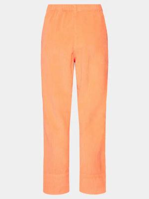 American Vintage Stoffhose Padow PADO137E24 Orange Relaxed Fit