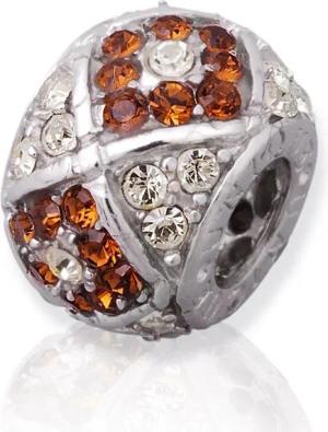 Unique Bead Hochwertiger Unique Bead, 925 Sterling Silber ohne Gewinde, rhodiniert
