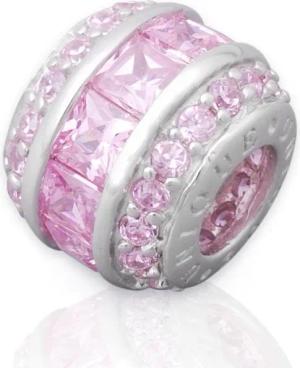 Unique Bead Rhodinierter 925 Sterling Silber Unique Bead zum Sammeln + Kombinieren